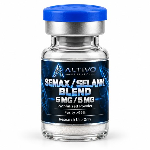 Altivo Research Semax/Selank Blend 5 mg / 5 mg research vial